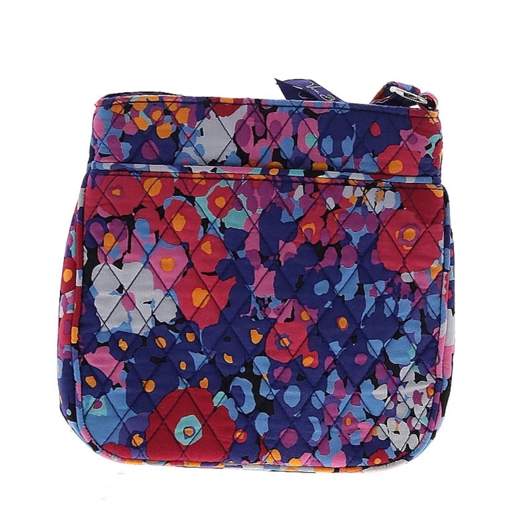 Vera Bradley Petite Double Zip Hipster. Pixie Blooms. EUC